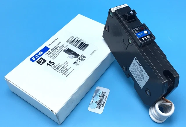 Eaton Cutler-Hammer - 15a 1 Pole 120v Type BR Arc Fault (AFCI) Breaker