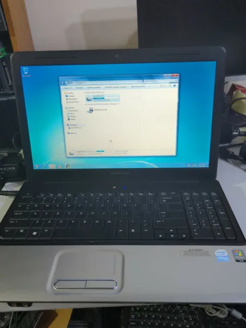 HP Compaq Presario CQ60 Laptop  2.16 GHz 2GB 32gb SSD Win 7 DVD wifi webcam