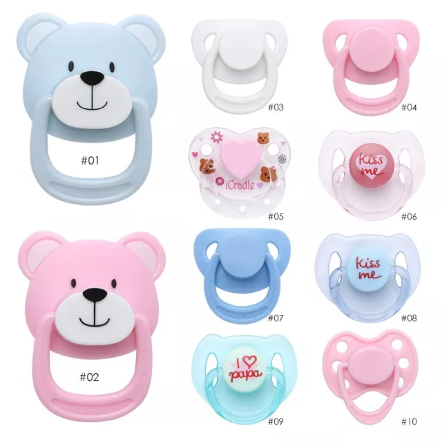 Kids Toy Handmade DIY Dummy Nipples Simulation New Baby Doll Magnet Pacifier