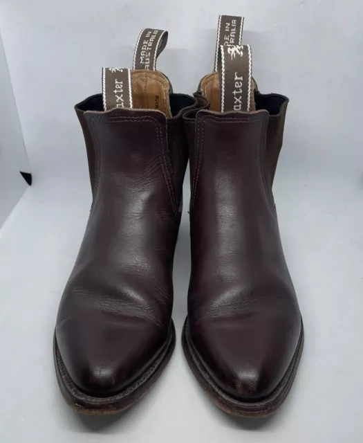 Rm Williams Type Vintage Baxter Olympic Chelsea Boots Size 8