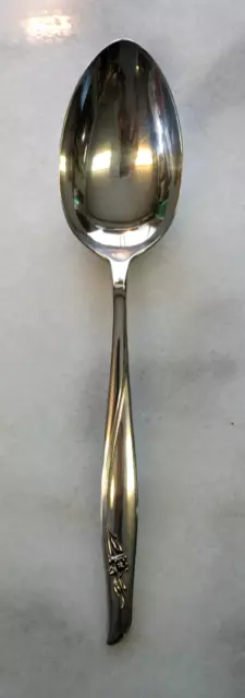 GORHAM Sterling Silver SEA ROSE 8-5/8" Serving Spoon - Tablespoon, No Mono, 71g
