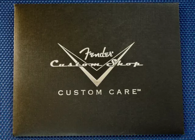 USA Fender Custom Shop Custom Care Booklet MANUALS + TAGS Guitar Tags American
