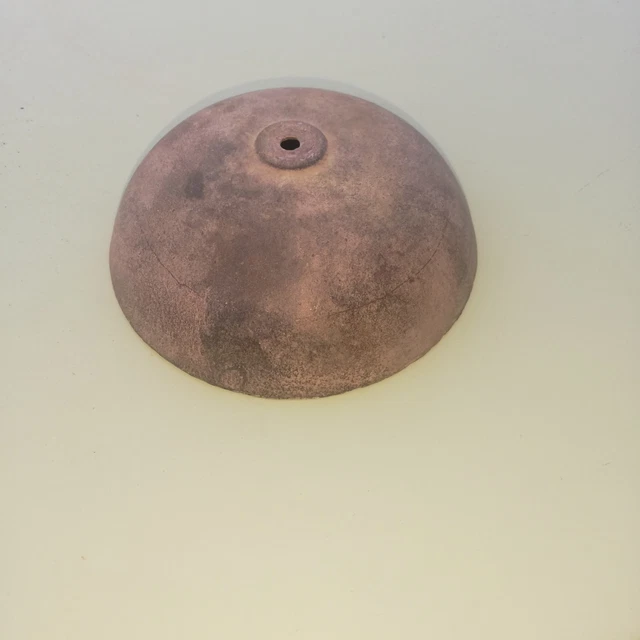 ANCIENNE CLOCHE pour MOUVEMENT PENDULE COMTOISE HORLOGE COLLECTION HORLOGERIE D Gris