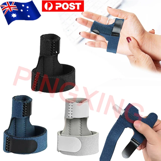 Finger Splint Brace Fracture Trigger Fingers Protector Pain Relief Adjustable
