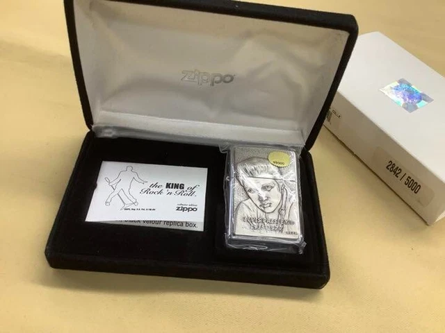 Zippo Elvis Presley, limited edition of 5000, made in 2003 genuine Rare