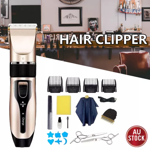 Dog Electric Clipper Comb Set Hair Trimmer Blade Cat Pet Grooming Horse Cordless