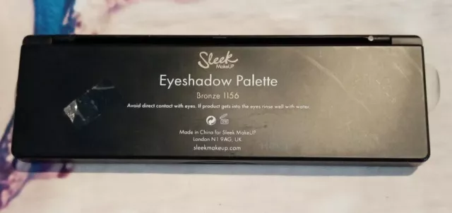 Paleta de sombras de ojos de bronce de maquillaje elegante bronce 1156 6 g 3