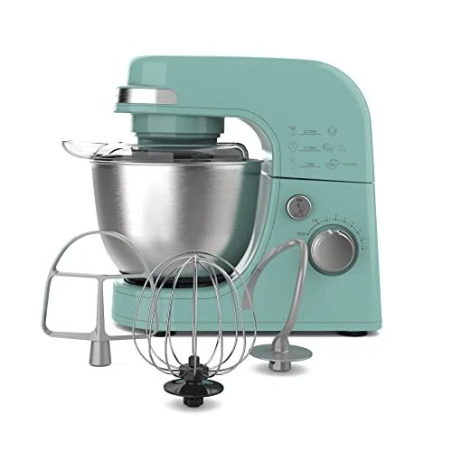 HAMILTON BEACH 7SPEED 4 Quart Stand Mixer, 300 Watts, Blue 66.74