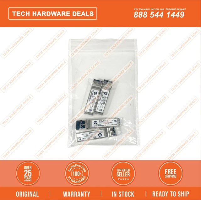 C8R24B    HPE MSA 16Gb Short Wave Fibre Channel SFP+ 4-pack Transceiver