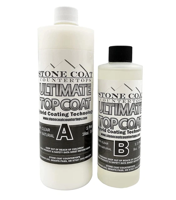 Ultimate Top Coat Epoxy - DIY Epoxy Resin Kit with Extra Scratch Resistance and