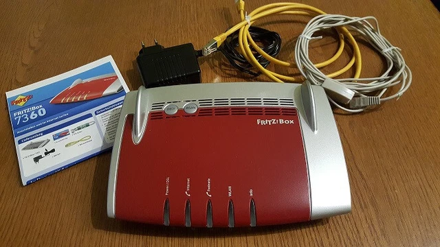 AVM FRITZBOX 7360 VDSL DSL VOIP Modem Gigabit-Router (20002562) EUR 14 ...
