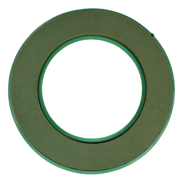 Anneau rond en mousse florale, Base en mousse florale, pour décor