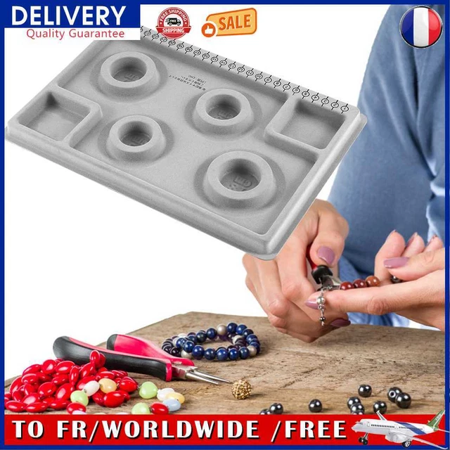 DIY Beaded Finding Tray Handcrafts Accessories for Jewelry Making (G)