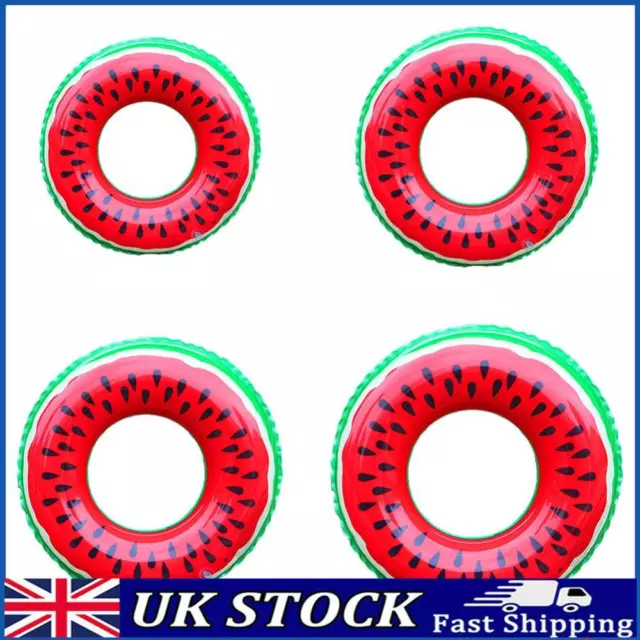 Watermelon Swimming Ring Reusable Inflatable Pool Floats Ring with Excellent