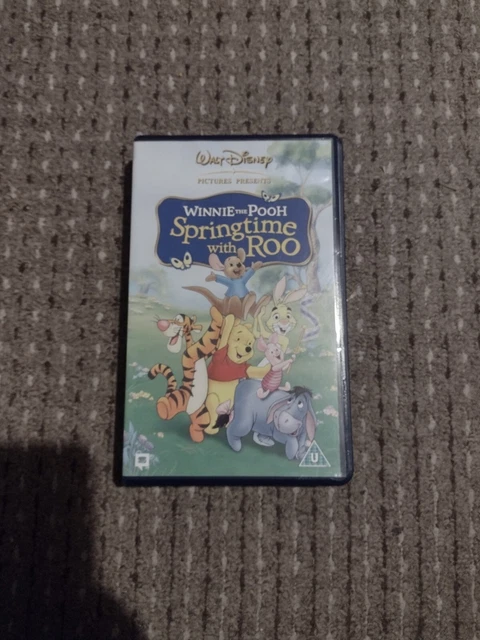 WINNIE THE POOH: Springtime With Roo Small Box VHS Tape £4.87 - PicClick UK