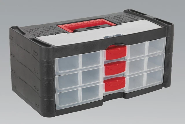Sealey AP793 Impilabile Organiser 3 Cassetto