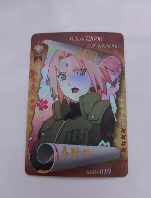 Sakura Haruno Naruto TCG Alternate Art Alt PROMO N-US004 Determination CCG  Card