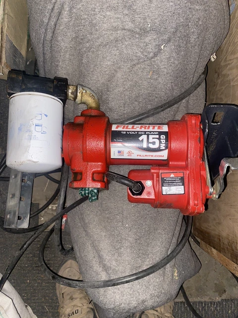 FILL-RITE FR1210HA1 Fuel Transfer Pump,15 gpm,1in. Hose And Gun
