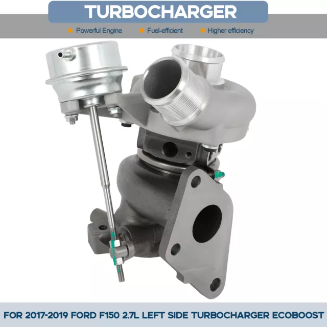 Left Side Turbo Turbocharger for 2017-2019 Ford F-150 2.7L V6 Engines FL3Z6K682A