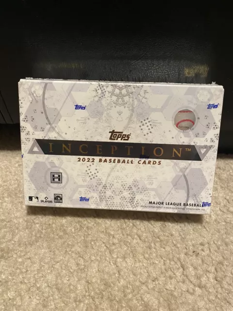 2022 Topps Inception Baseball Factory Sealed Hobby Box