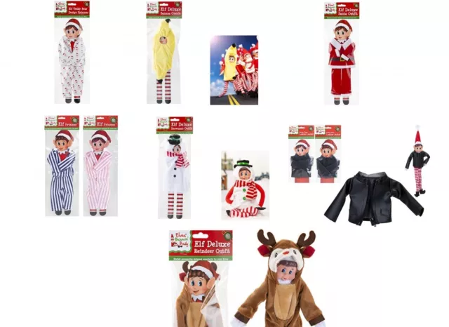 Elves Behaving Badly Evie & Elfie Elf Clothes Costumes Advent Dolls Christmas