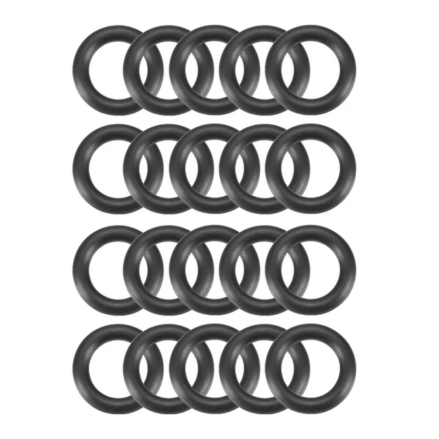 Joint Plat PTFE 18x6x3 Mm - Lot De 20 Pièces - Blanc - Pour étanchéité Haute Température, Neuf