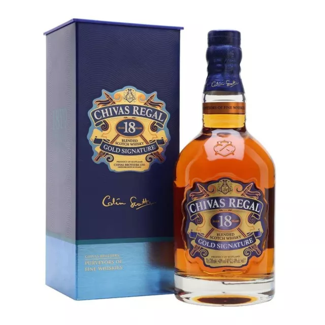 Chivas Regal 18 Year Old Whisky 70Cl Premium Blended Scotch Whiskey Spirits