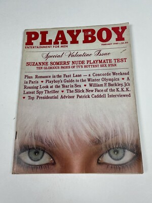 SUZANNE SOMERS PLAYMATE TEST February 1980 PLAYBOY Magazine SANDRA