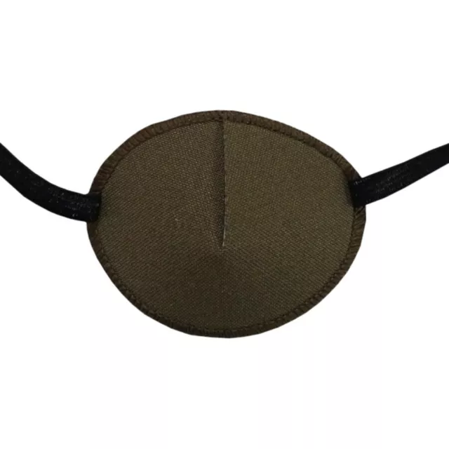 Small Medical Adult Eye Patch, Khaki/Brown, Soft and Washable, Sold to the NHS