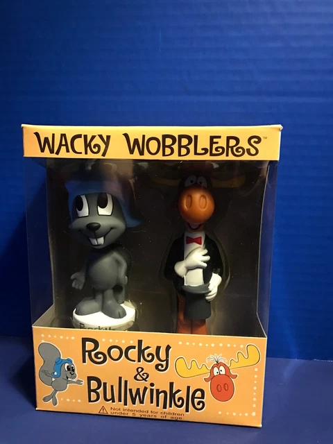 【FUNKO WACKY WOBBLE】 ROCKY Wacky wobblers rocky and Bullwinkle Funko New in Box | eBay