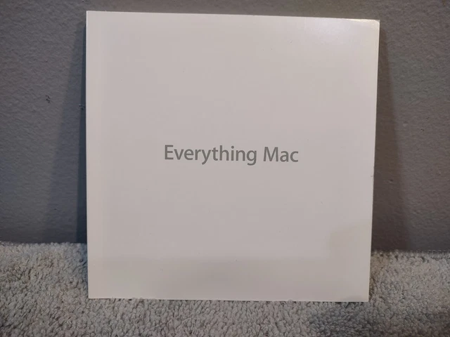Apple Mac OS X Snow Leopard MacBook Everything Mac 2010 Manual Guide Document
