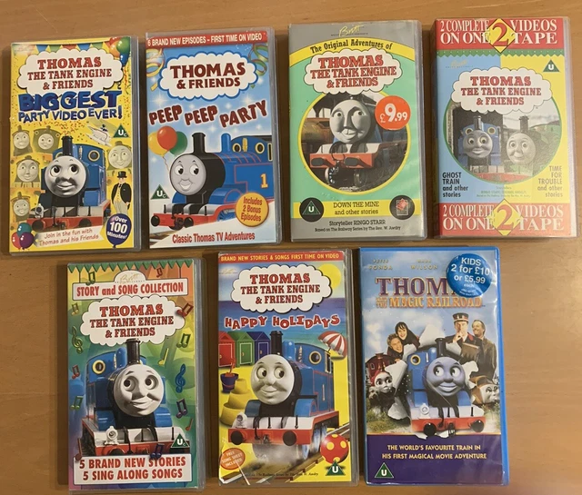 THOMAS THE TANK Engine And friends VHS collection £0.99 - PicClick UK