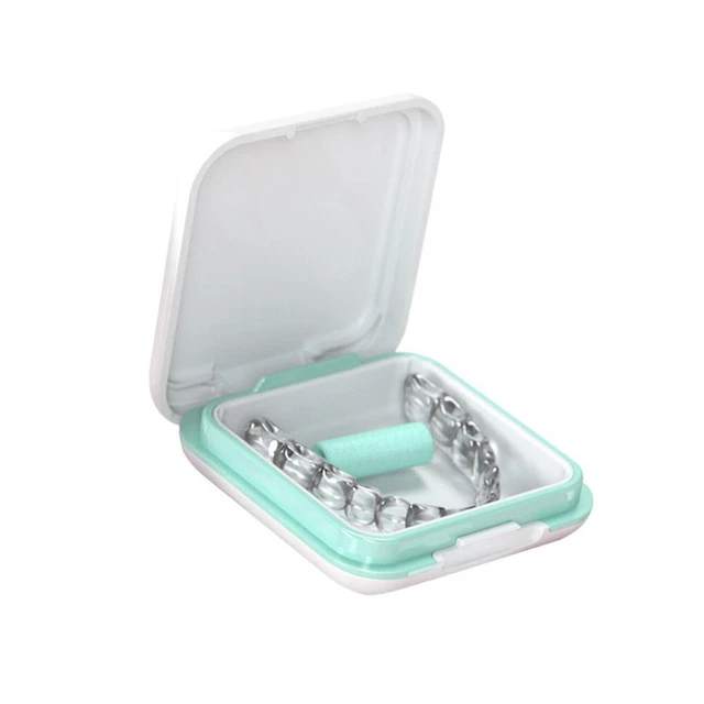 Retainer Case Portable Aligner Case Mouth Guard Case Denture Case Orthodontic