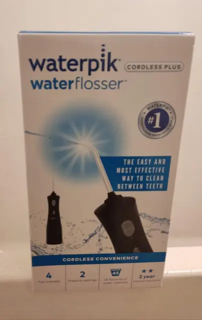 Waterpik Cordless Plus Water Flosser WP-462UK – Black
