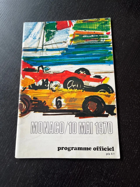 Programme grand prix de Monaco 1974 • EUR 15,00 - FR Programme grand prix de Monaco 1974 • EUR 15,00 - FR
