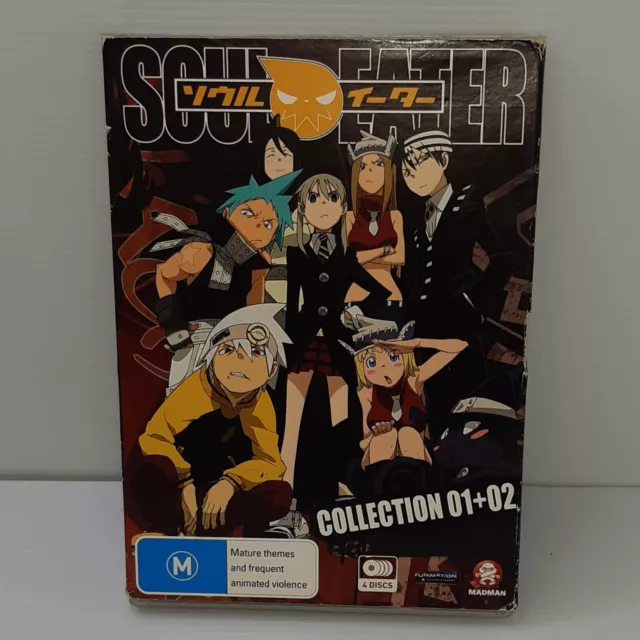 Soul Eater Part One & Two Lot of 2 Anime DVD - Episodes 1 - 26