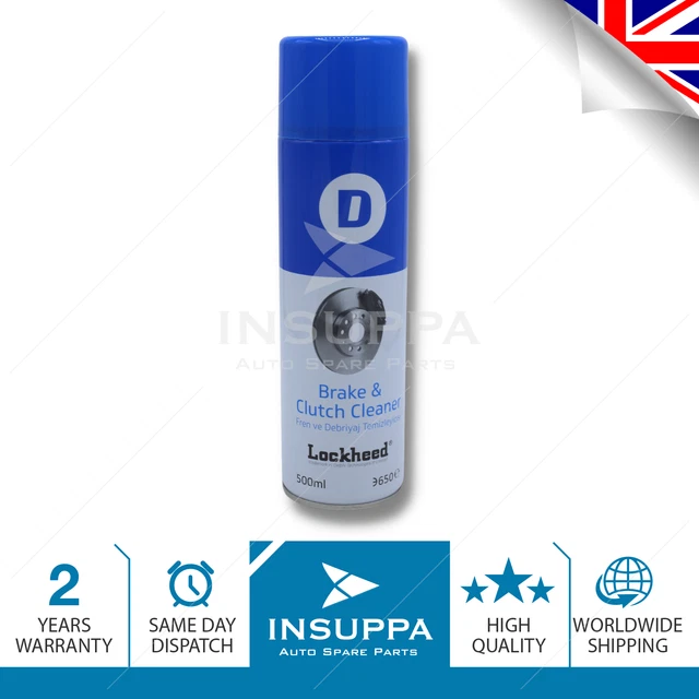 Pulitore frizione freno spray aerosol solvente Delphi Lockheed 500 ml sgrassatore