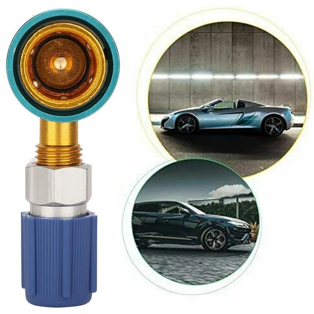 Adattatore Aria Condizionata Auto - Da R1234YF A R134A, Lato Basso, Attacco Rapido - Foto 2