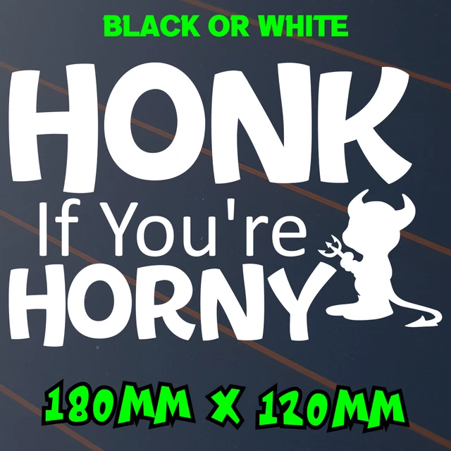 1st-Class-Designs 5 X Honk If You Want A Blowjob BJ 6 X 3 Inch Any Colour Funny Bumper Sticker Caravan Campervan Laptop Car Van Sticker Decal Free P&P Made In Yorkshire - Foto 8