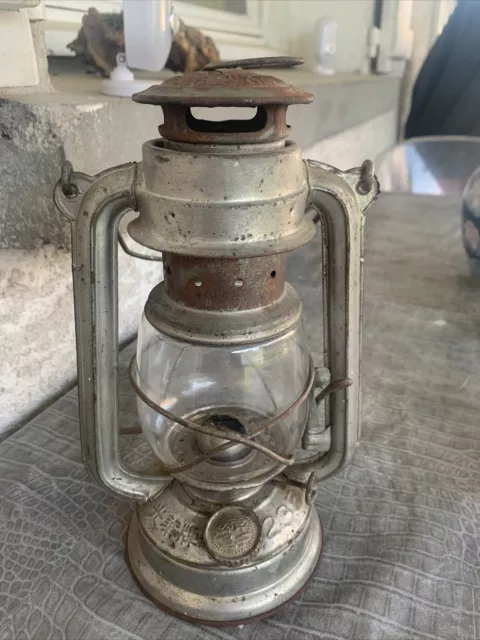 RARE - LAMPE TEMPETE - Ancienne Lanterne Chinoise à Paraffine 1960