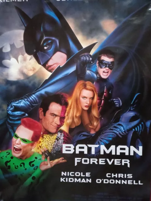 Batman Forever official US one-sheet advance poster 1995 3