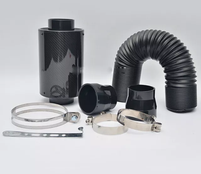 Carbon Airbox Sportluftfilter Cold Air Intake Universal Für Alle Fahrzeuge AUDI 2