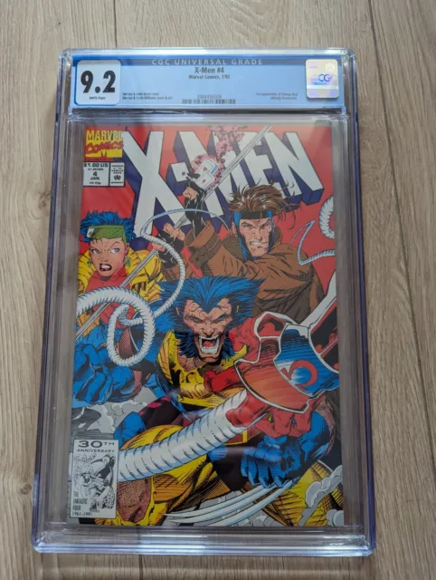 X-Men #4 (1992) CGC 9.2 First Omega Red