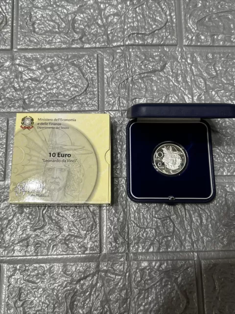 10 Euro Italia 2006 Argento - LEONARDO DA VINCI 10 Euro Italia 2006 Argento - LEONARDO DA VINCI