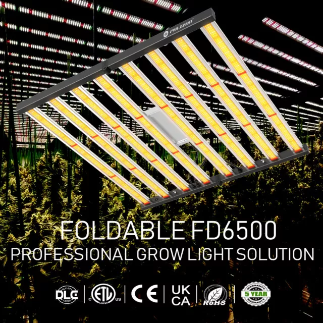 Phlizon FD6500 Plant LED Grow Light Samsung LM301B Full Spectrum Bar Indoor Grow