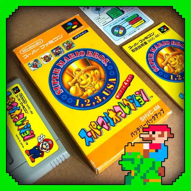 SFC SUPER MARIO Collection aka All-Stars Super Famicom Japan Import ...