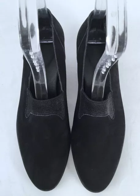 New!! Arche 'Mussie' Nubuck Slip-On Pump -Black-Size US 6/EU 37-$395 -(J2) 2