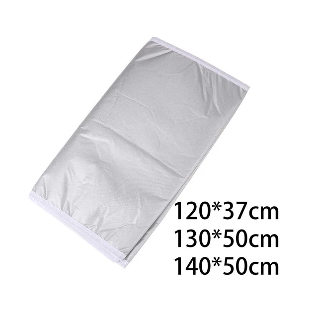 Housse De Planche à Repasser 150x50 Cm - 100% Coton Épais | Adaptée Repassage Vapeur | Élastique Et Tendeurs