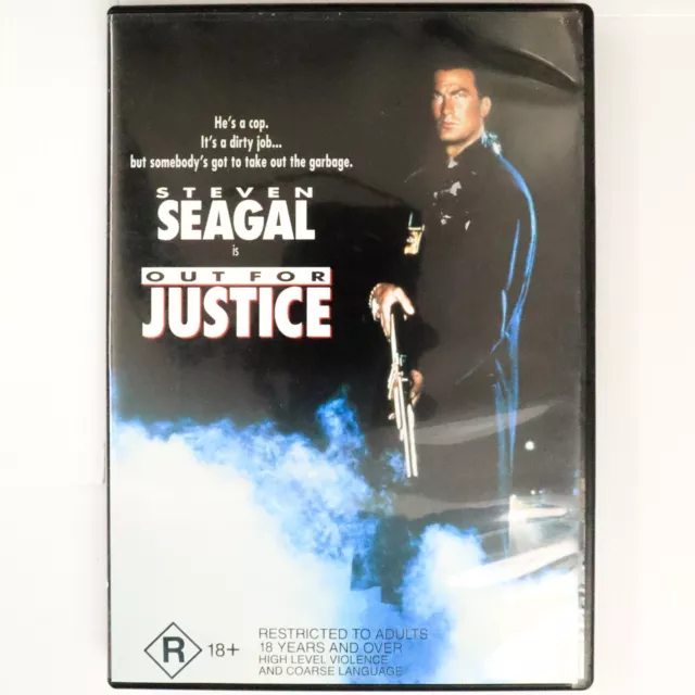 Out For Justice (DVD, 1991) Steven Seagal, William Forsythe - Action Crime Drama