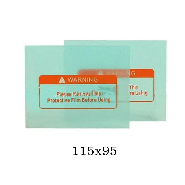 10pcs Transparent Welding Helmet Lens Protection Plate 4 Size Variants 2